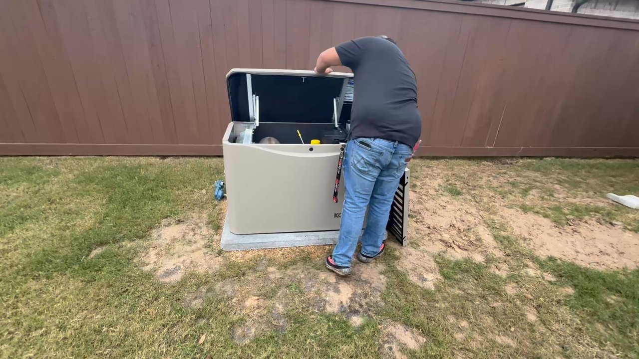 HomePro - The day (January 23rd 2026) when Home Pro finally started the generator for the first time! This was about 5 months after we paid them 15k. - Home Theatre Installation Near Me - Houston, Texas