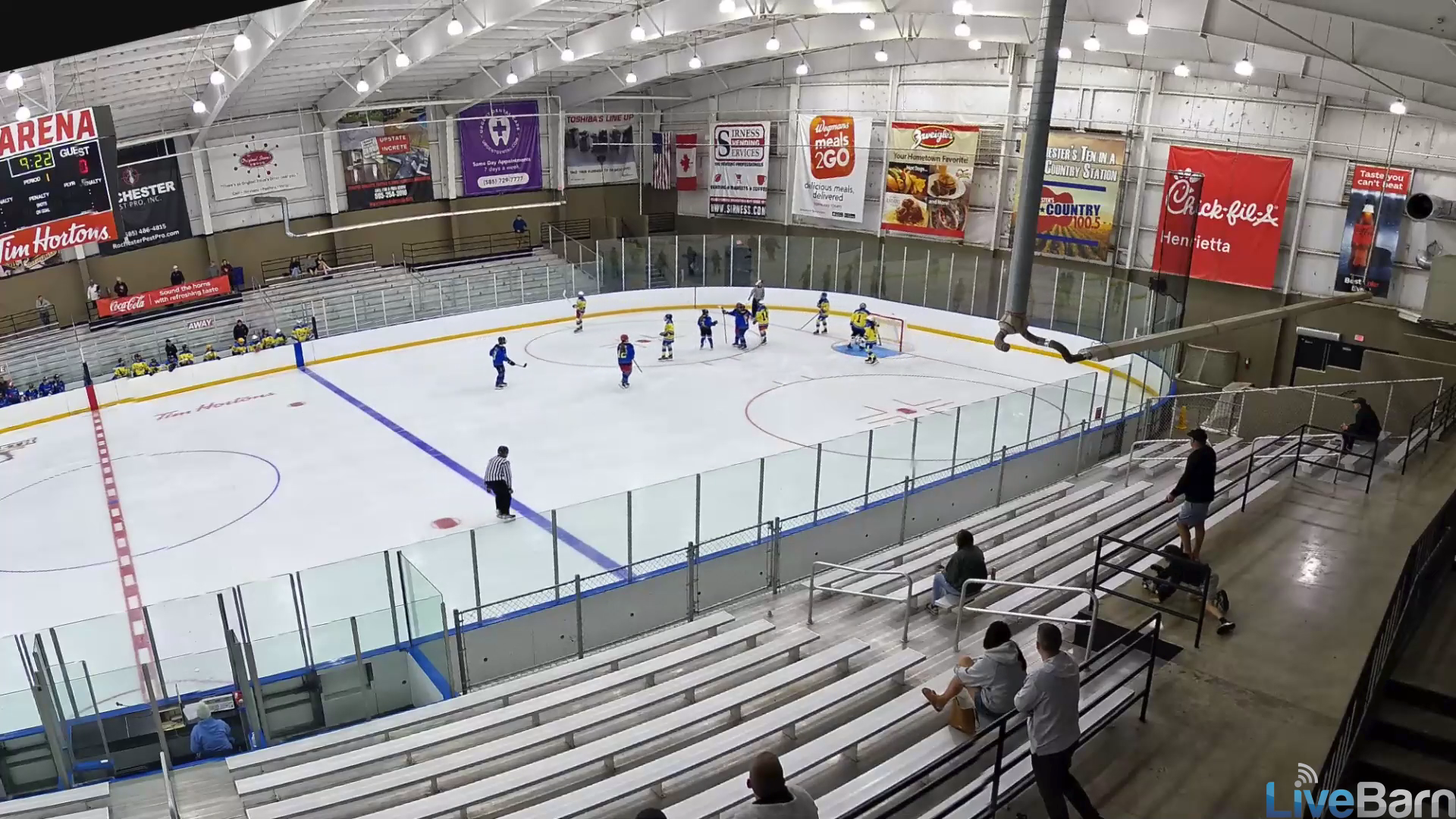 Brooke Falmer’s Goal | Premier Ice Prospects #16 | Rochester NY Showcase