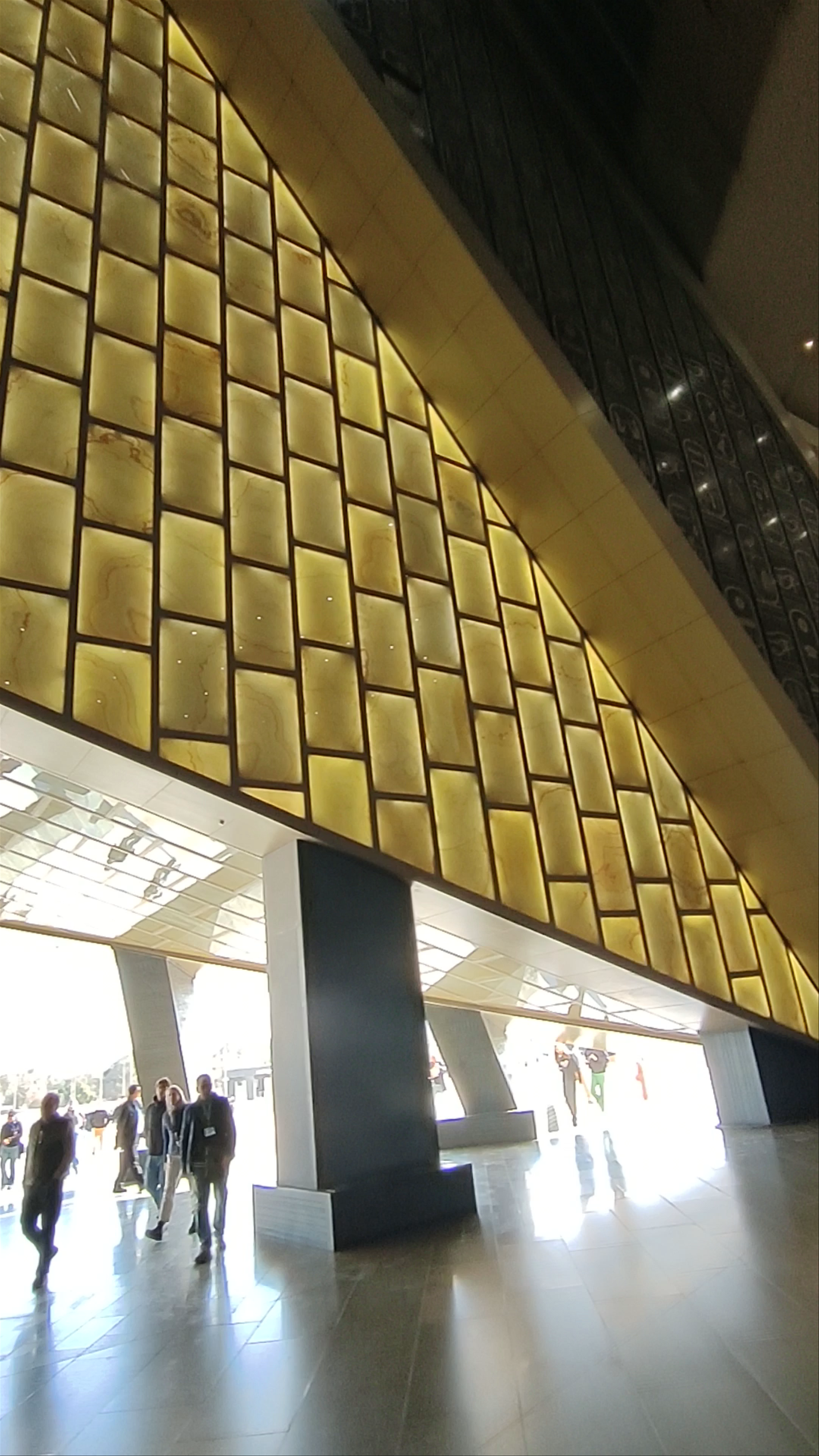 The Grand Egyptian Museum: Awe-Inspiring Entrance and Architectural Elegance