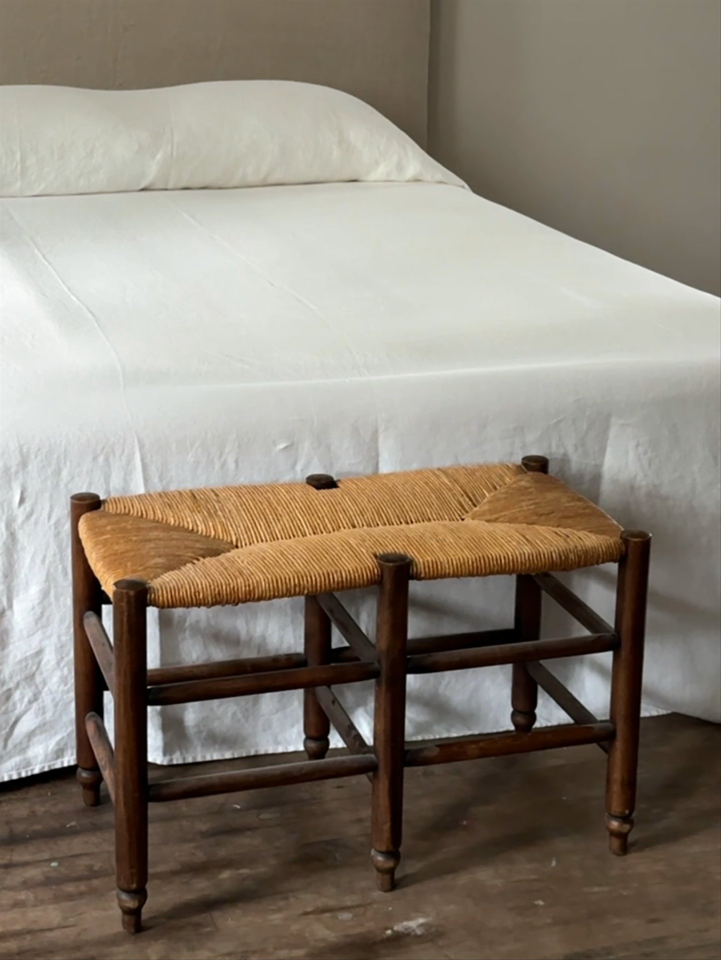 Provençal Rush Bench