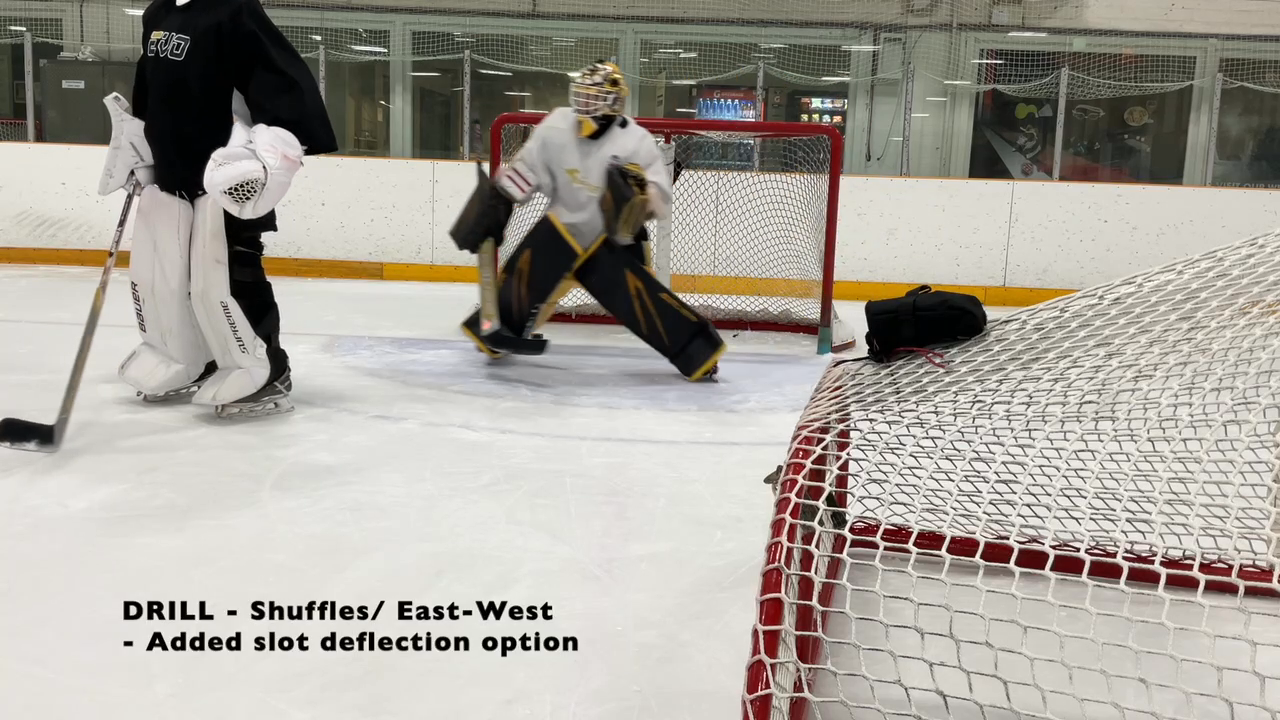 Logan German: Training Highlights with Evolution hockey goaltending. Summer 25