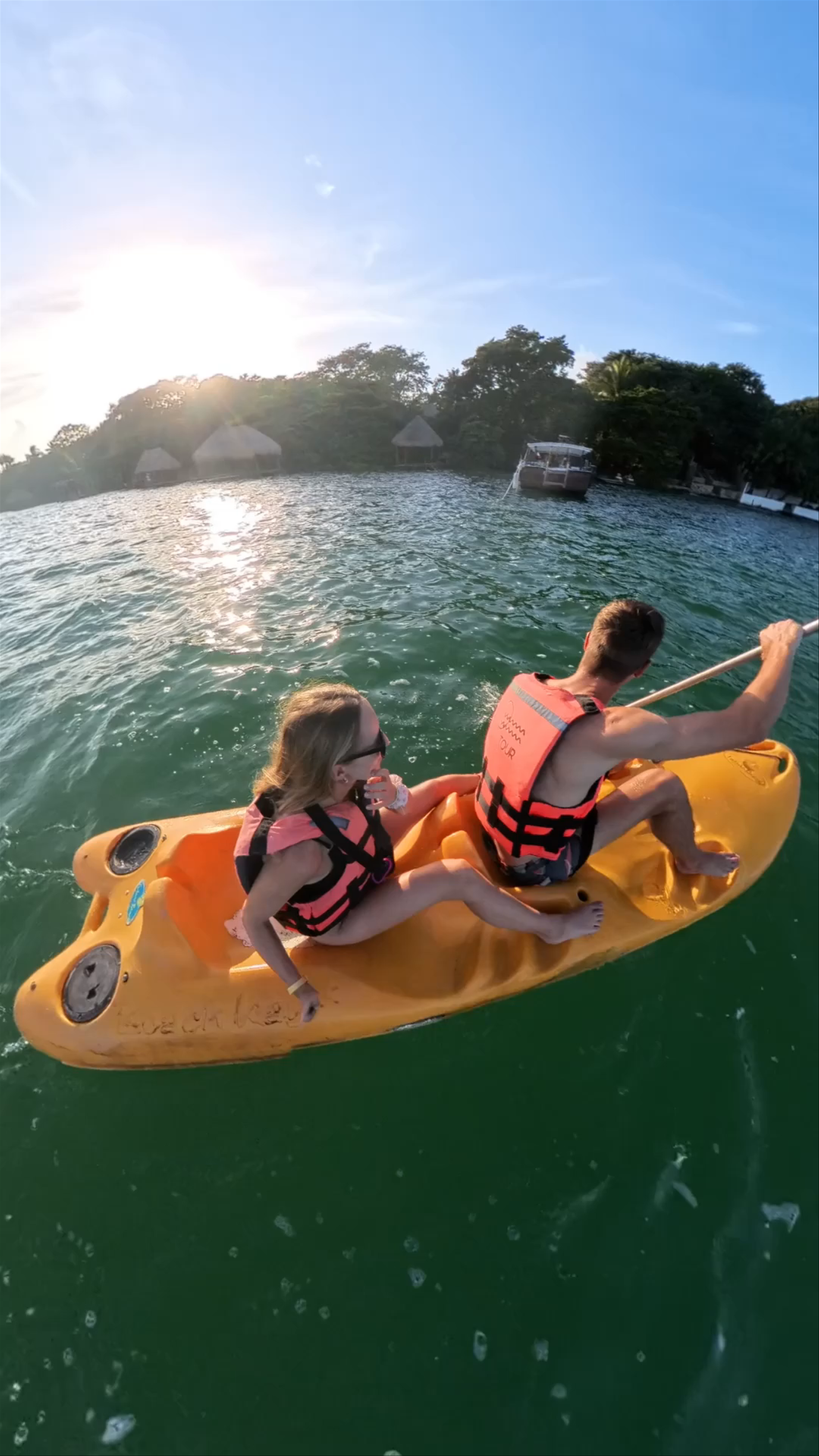 Bacalar Lagoon Kayaking Adventure at Sunset