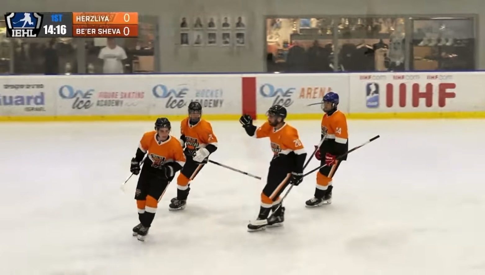 Zachary Greenfield's Turnaround Shot: First Goal for Herzliya Pioneers