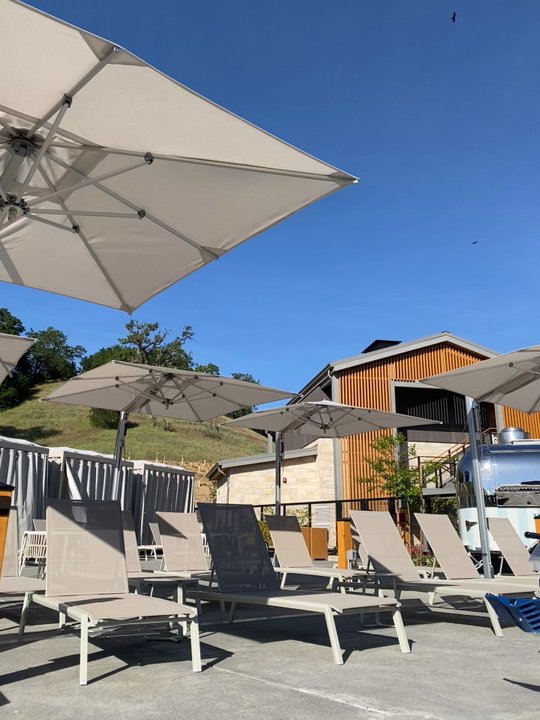 Appellation - View from the hot tub / pool - Hotels Near Me - Healdsburg, California
