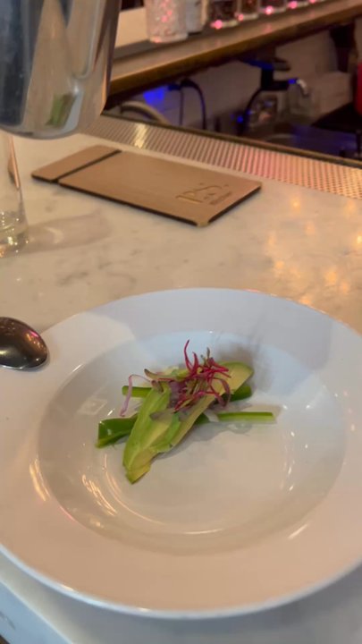 P.S. Kitchen - The pouring of the Colombian Potato Soup. 11.27.2025. - Vegetarian Near Me - New York, New York
