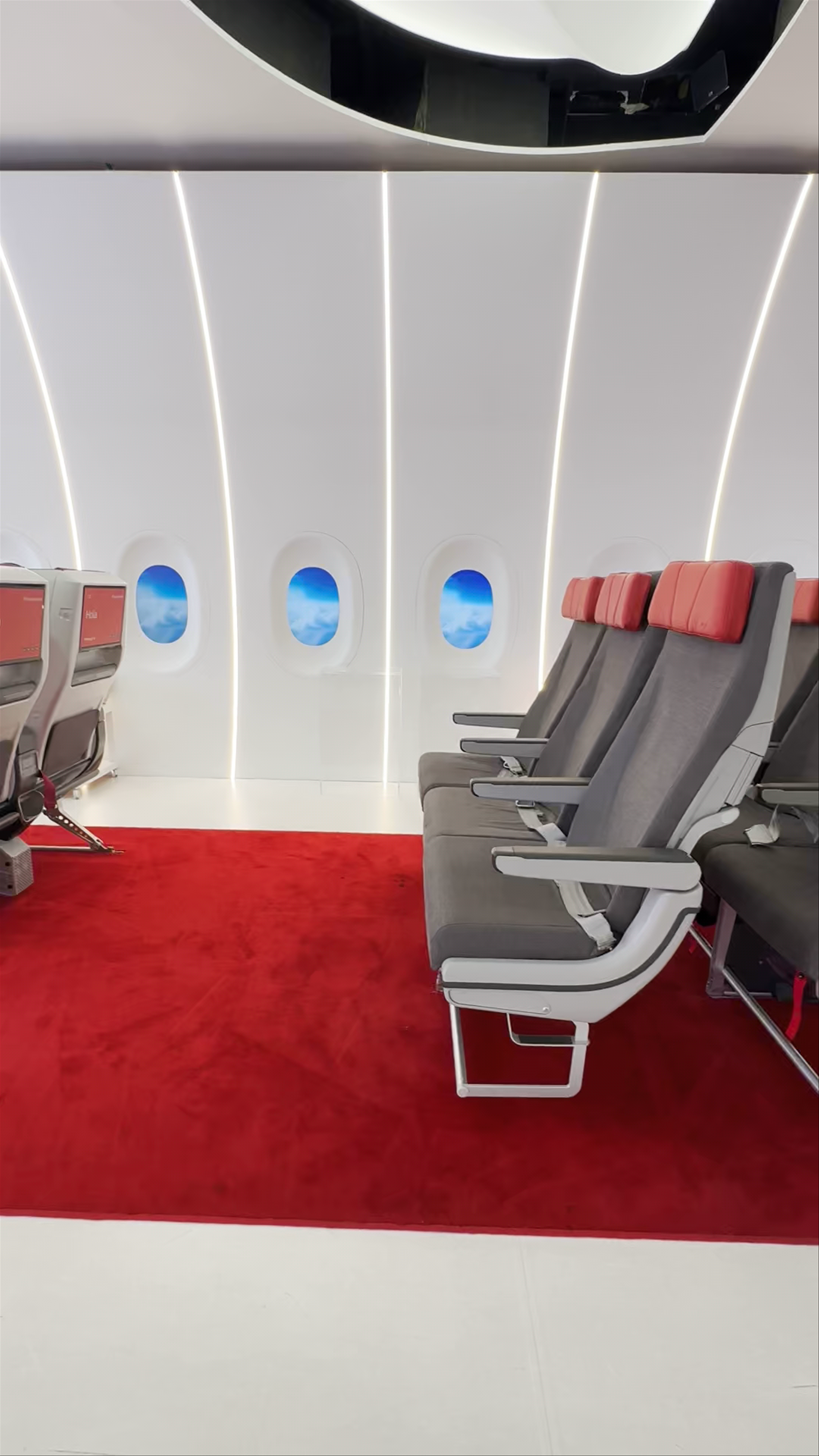 Experience Espacio Iberia: Innovative Airline Cabin Exhibit in Madrid