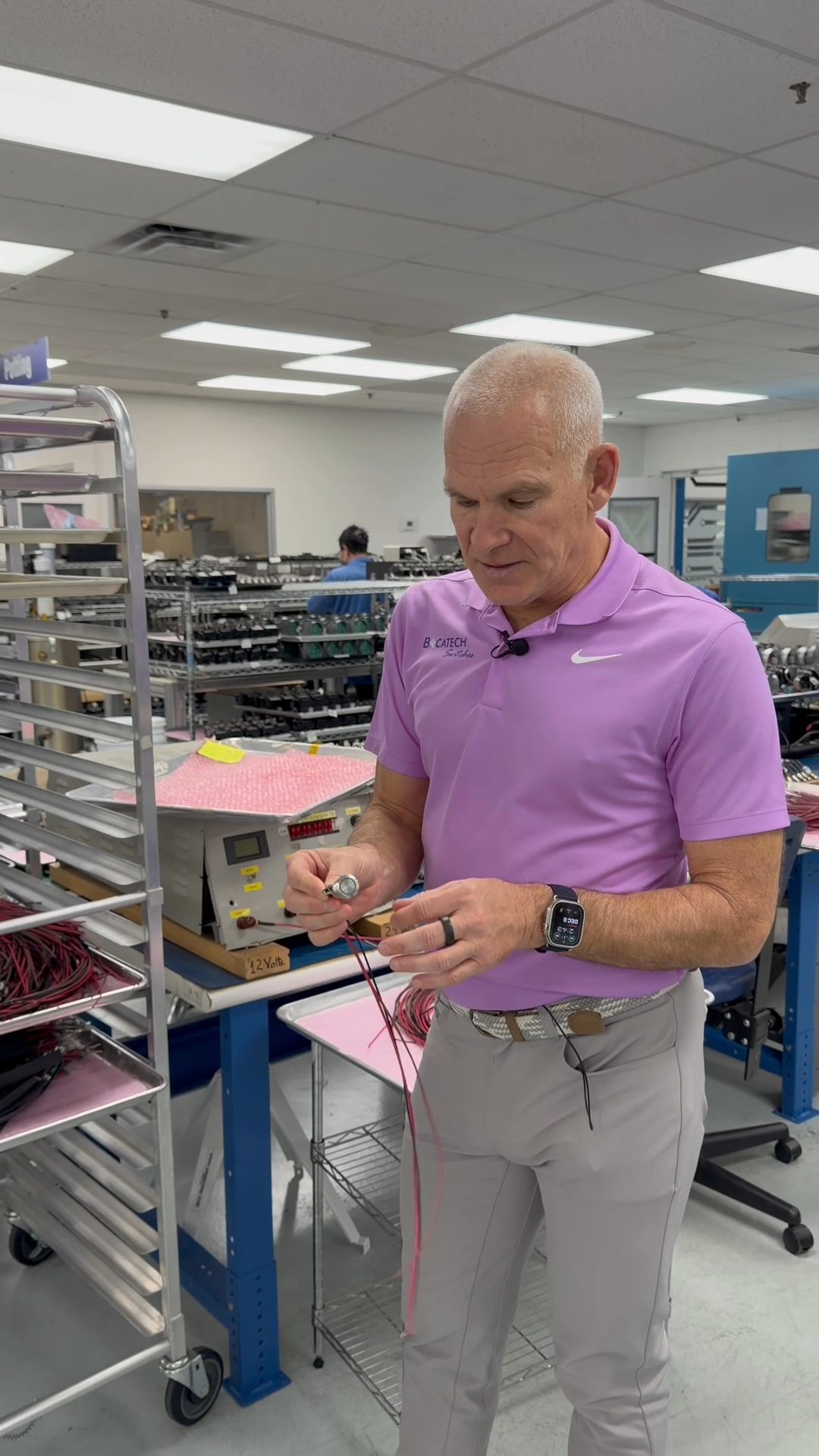 We flew to Dallas, Texas to visit the Bocatech Swi...