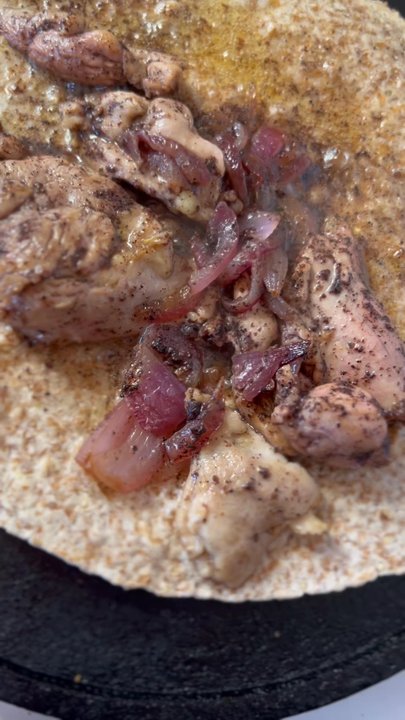 Ani's Kitchen Middle Eastern Catering - Chicken Musakhan in progress for a party - Caterers Near Me