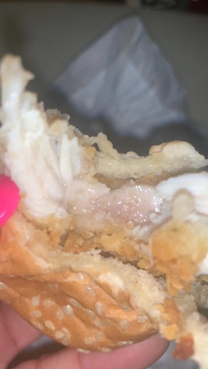 KFC - Better showing of my uncooked chicken little. - Fast Food Near Me - Woodbridge, Virginia