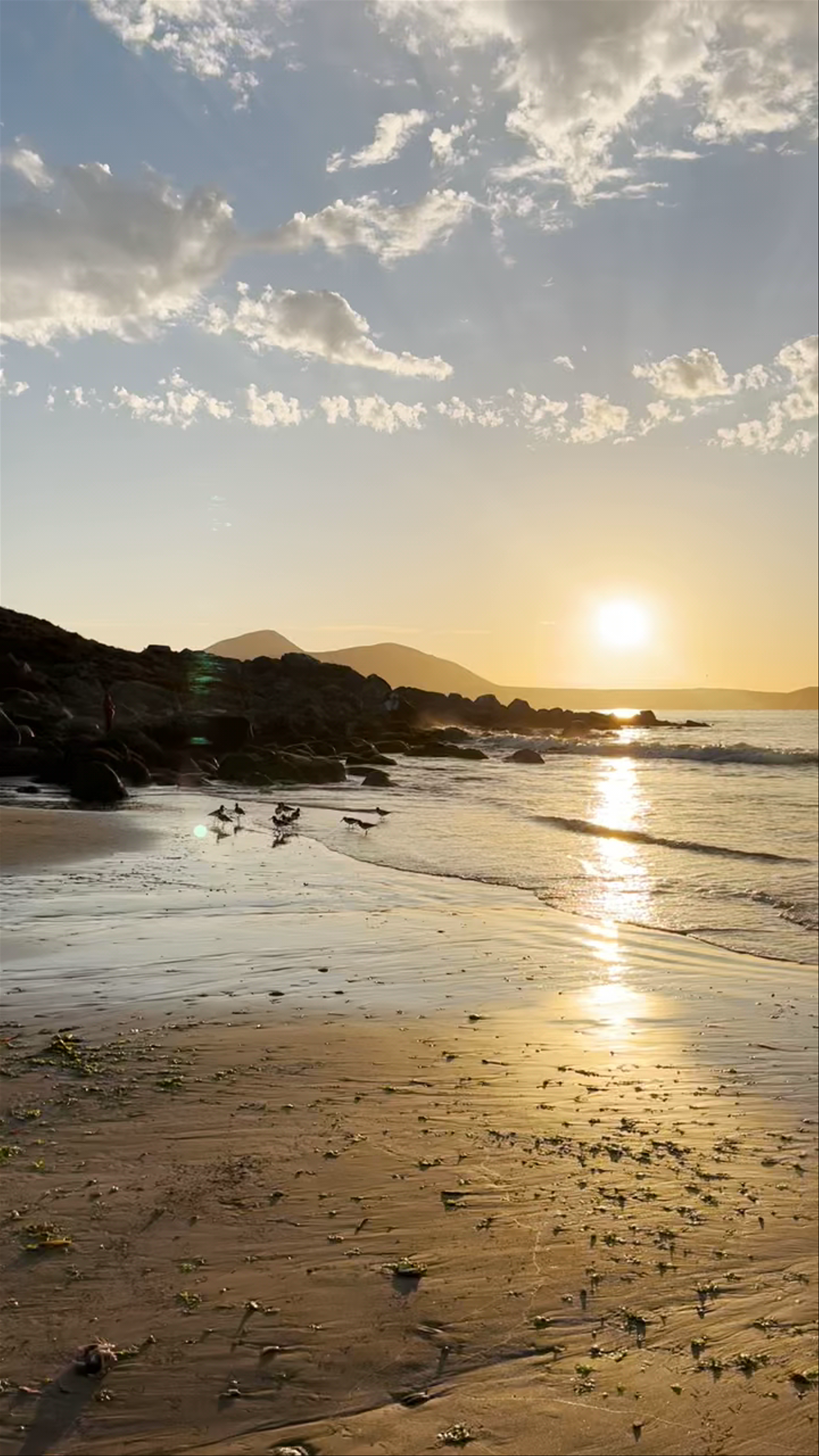 Sunset Serenity at Playa Morrillos, Coquimbo, Chile
