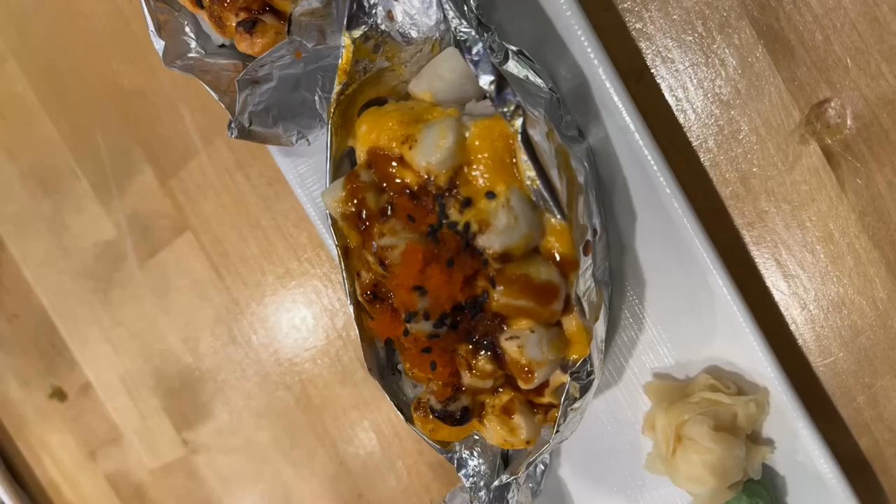 King Salmon - Lion King Roll  Scallop roll - Sushi Bars Near Me - Phoenix, Arizona