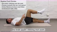 Animated preview for Supine Foot Circles