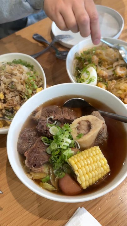 Kilig - Shroom shroom fried rice, the OG palabok and Bulalo - Filipino Near Me - Seattle, Washington
