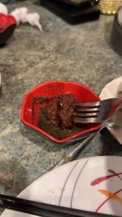 Red Rose Restaurant - Very sweet and jerky-like... I'm more used to a meaty & juicy Lok Lak. - Cambodian Near Me - Lowell, Massachusetts