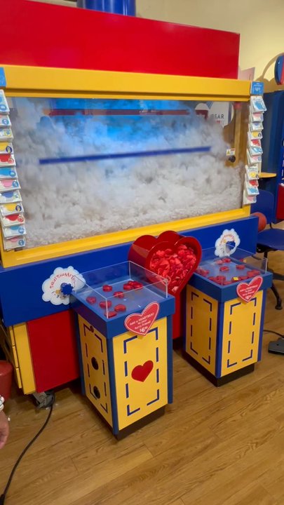 Build-A-Bear Workshop - Fluffing the bear - Toy Stores Near Me - Des Peres, Missouri
