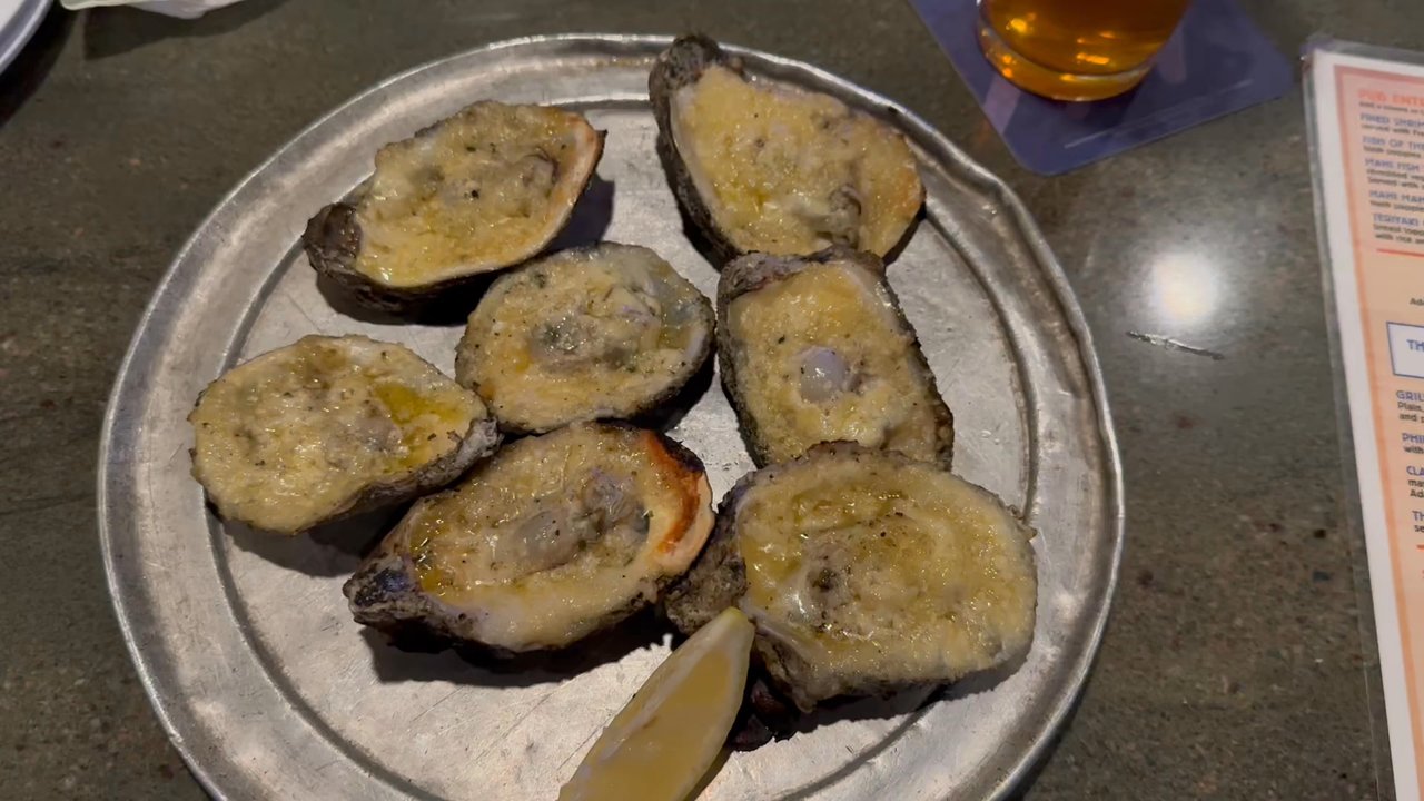 Oyster Pub - Chargrilled oysters - Sports Bars Near Me - Daytona Beach, Florida