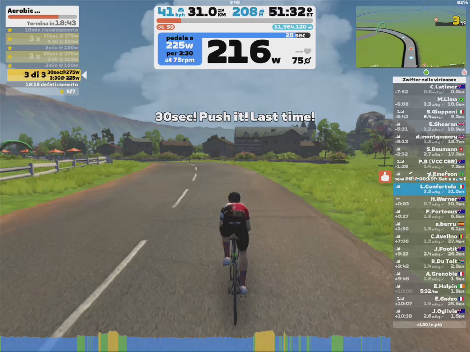 Zwift - Aerobic Sustainability (1) in France
