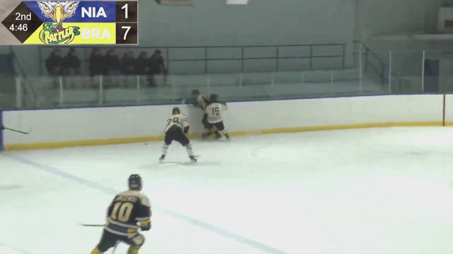 2026-01-27 GMHL Scoring Chance, 1on1 Through Legs vs Bradford Rattlers