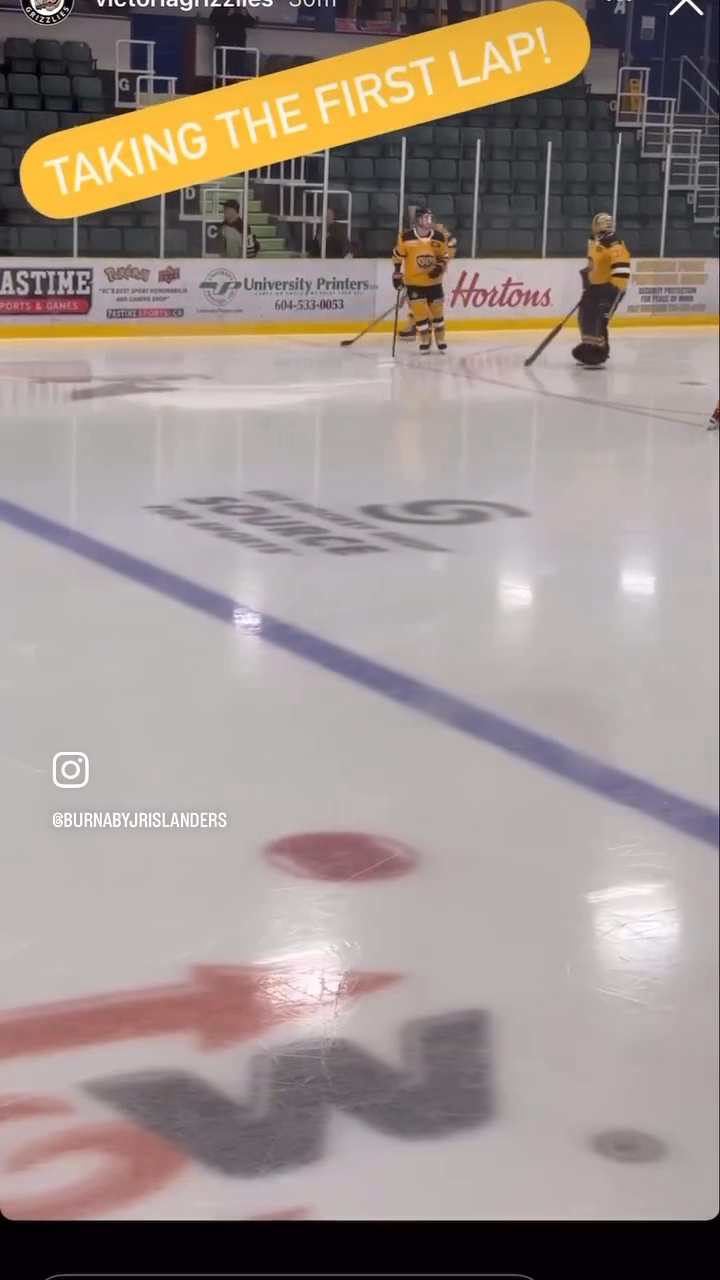 15 Year Old Simon Ward Shines in BCHL Debut with Victoria Grizzlies Highlights