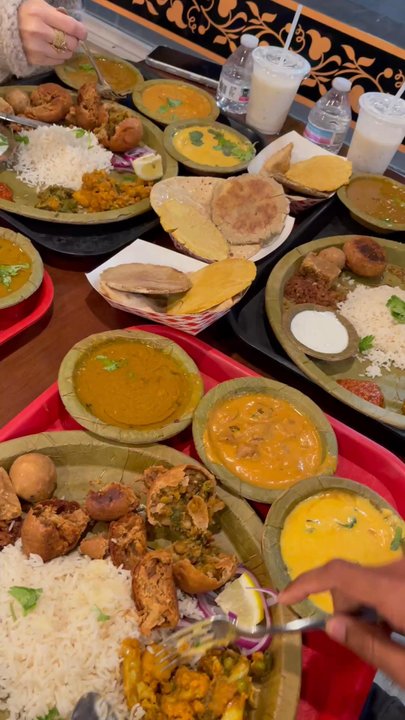 Bhookhe - Everyone got the Maharaja Thali - Food Delivery Services Near Me - Artesia, California