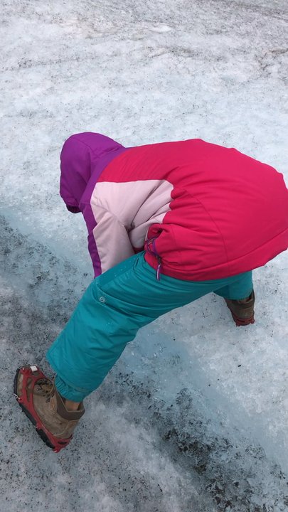 Athabasca Glacier Icewalks - Drinking from the source - Active Life Near Me - Canmore, Alberta