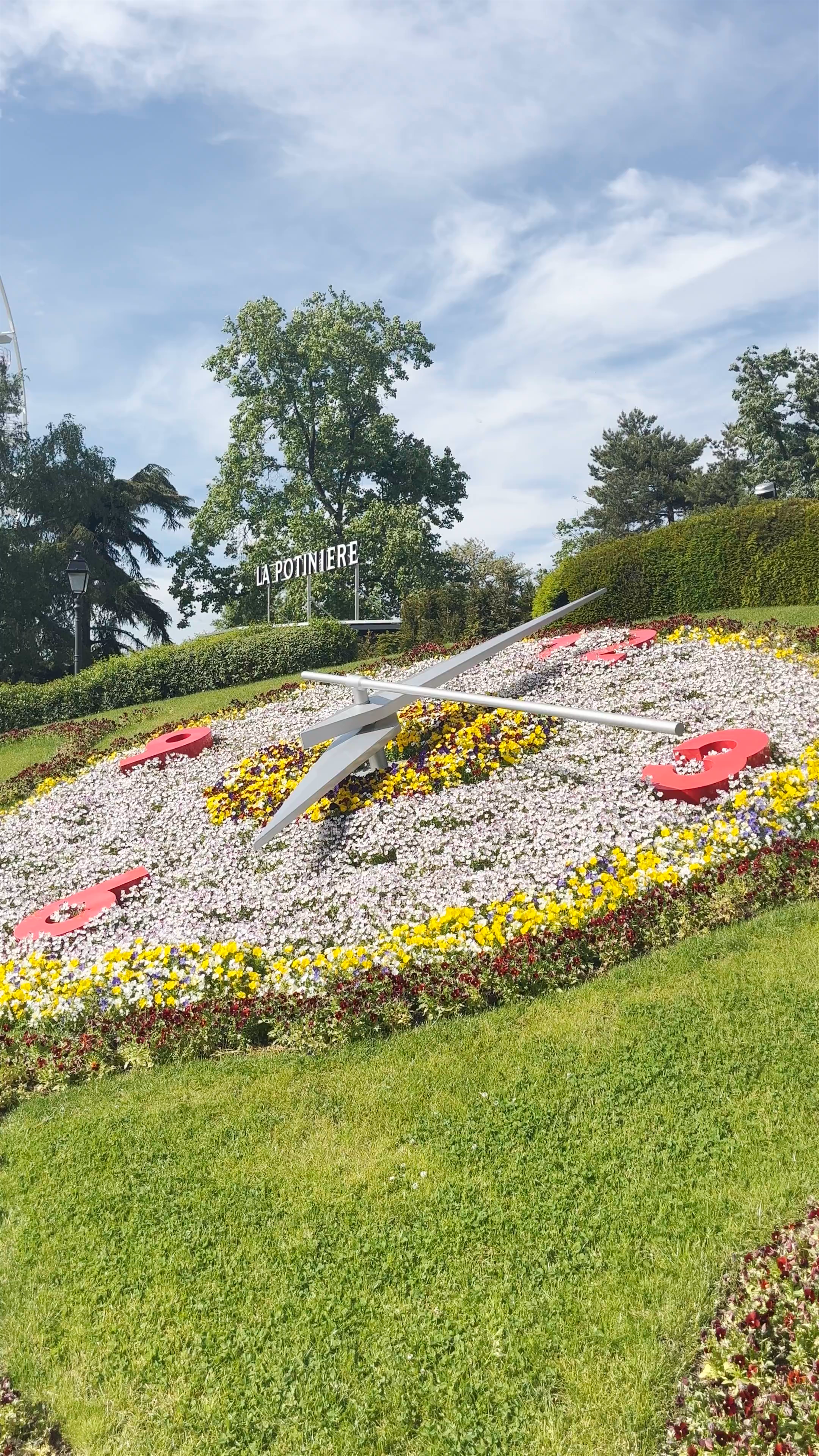 Floral Clock in Geneva: A Blooming Icon at La Potinière