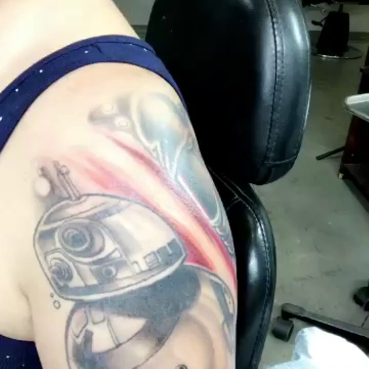 Foolish Pride Tattoo - Light saber! - Tattoo Near Me - St. Petersburg, Florida