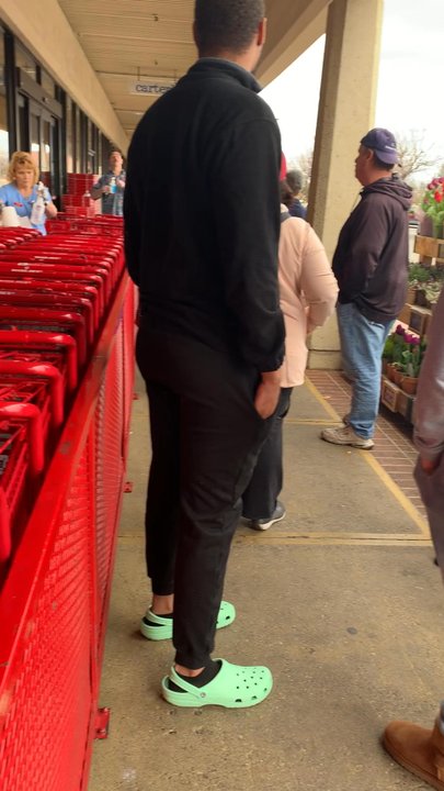 Trader Joe's - Trader Joe's practices social distancing by letting small groups in at a time and sanitizes all their shopping carts - Grocery Near Me - San Jose, California