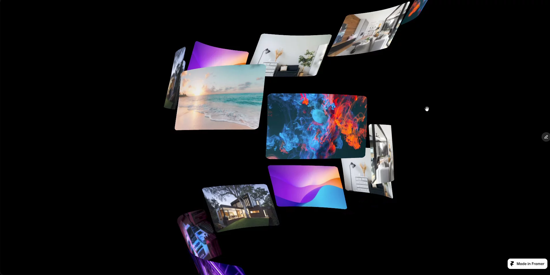 Built a 3D Spiral Gallery for Framer.Live: https://spiralgallery.framer.website/Use cases:• Portfolios• Case studies• Photography sites• Creative landing pagesI'm curious: Would you use something like this in a portfolio or client project? Any feedback is welcome.