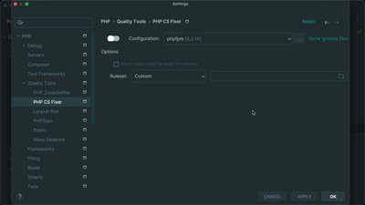 Configure PHPCSF for Magento