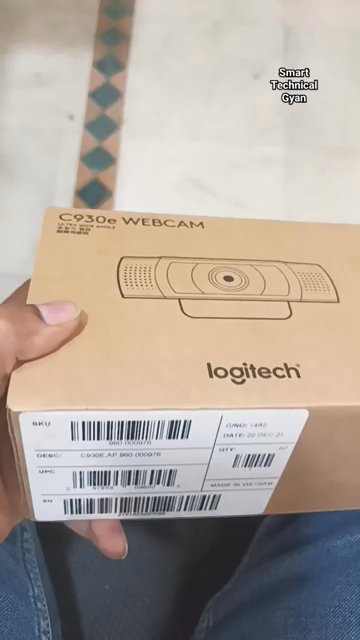 Logitech C930e WEBCAM #logitech