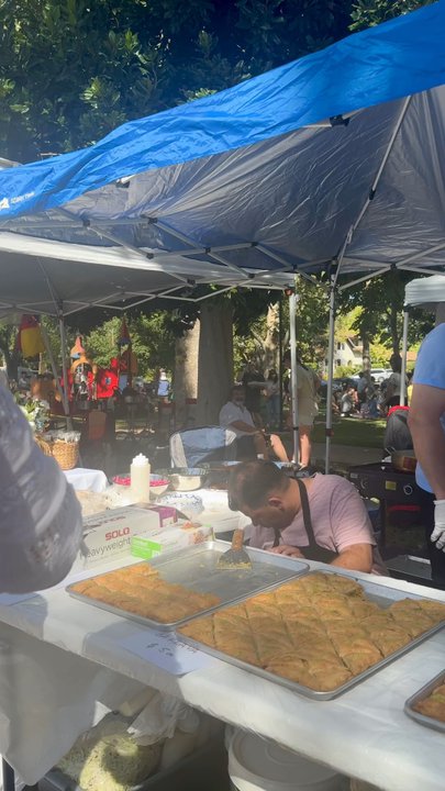 Royer Park - Pistachio baklava - Parks Near Me - Roseville, California
