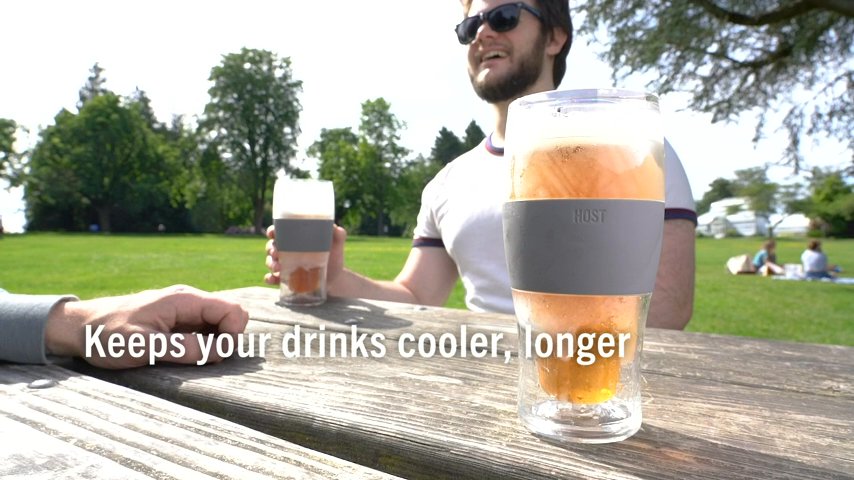 Father's Day Gifts: Host FREEZE Beer Glasses