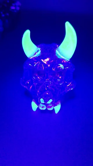 Preview pic of CFL\UV skull