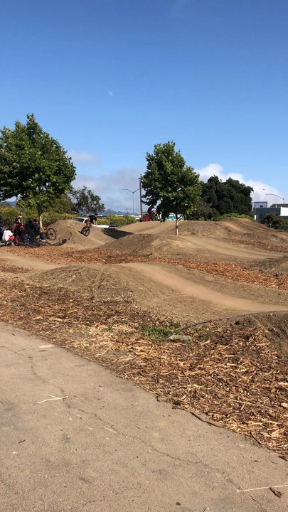 Dirt World - A youngster making his run - Race Tracks Near Me - Richmond, California