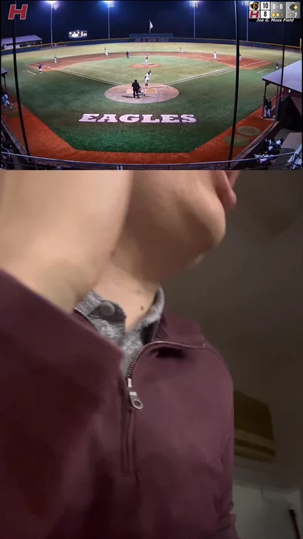 POV Calling a Baseball Walk-Off Homerun