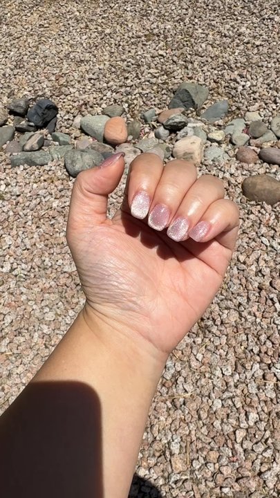 WnailLab - Cat eye gel mani - Nail Salons Near Me - Chandler, Arizona