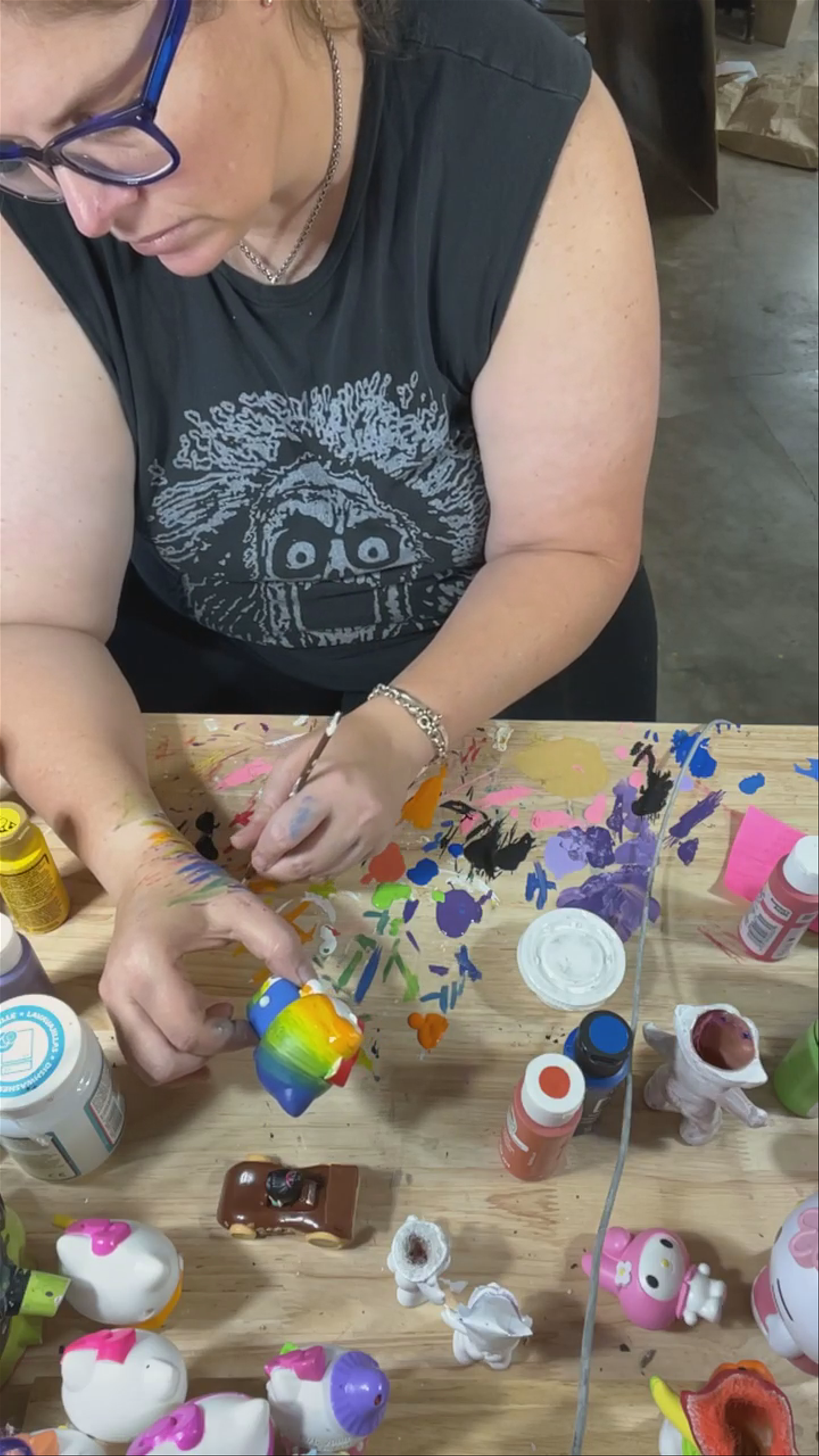 Amazing artist, Deadly, doing what she does!