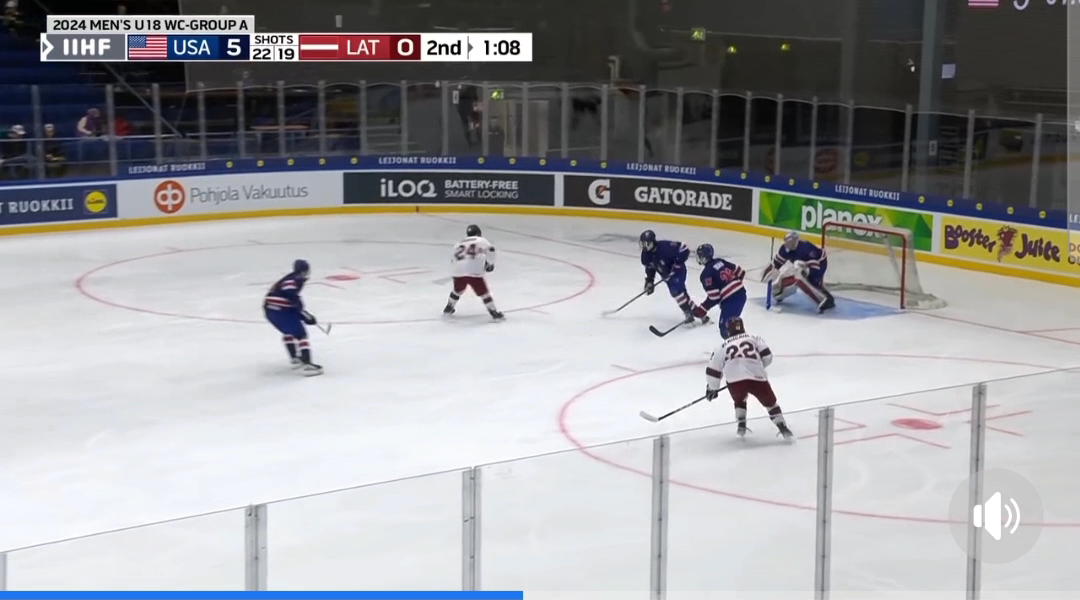 Daniels Serkins' incredible goal against USA U18.