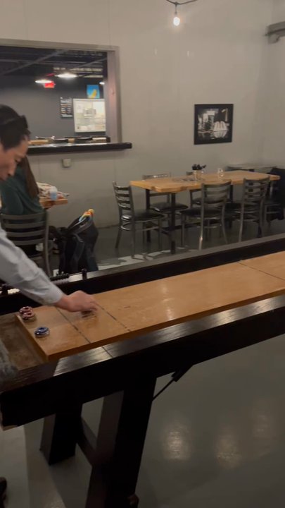 Two Weeks Notice Brewing - Shuffleboard Table - Breweries Near Me - West Springfield, Massachusetts