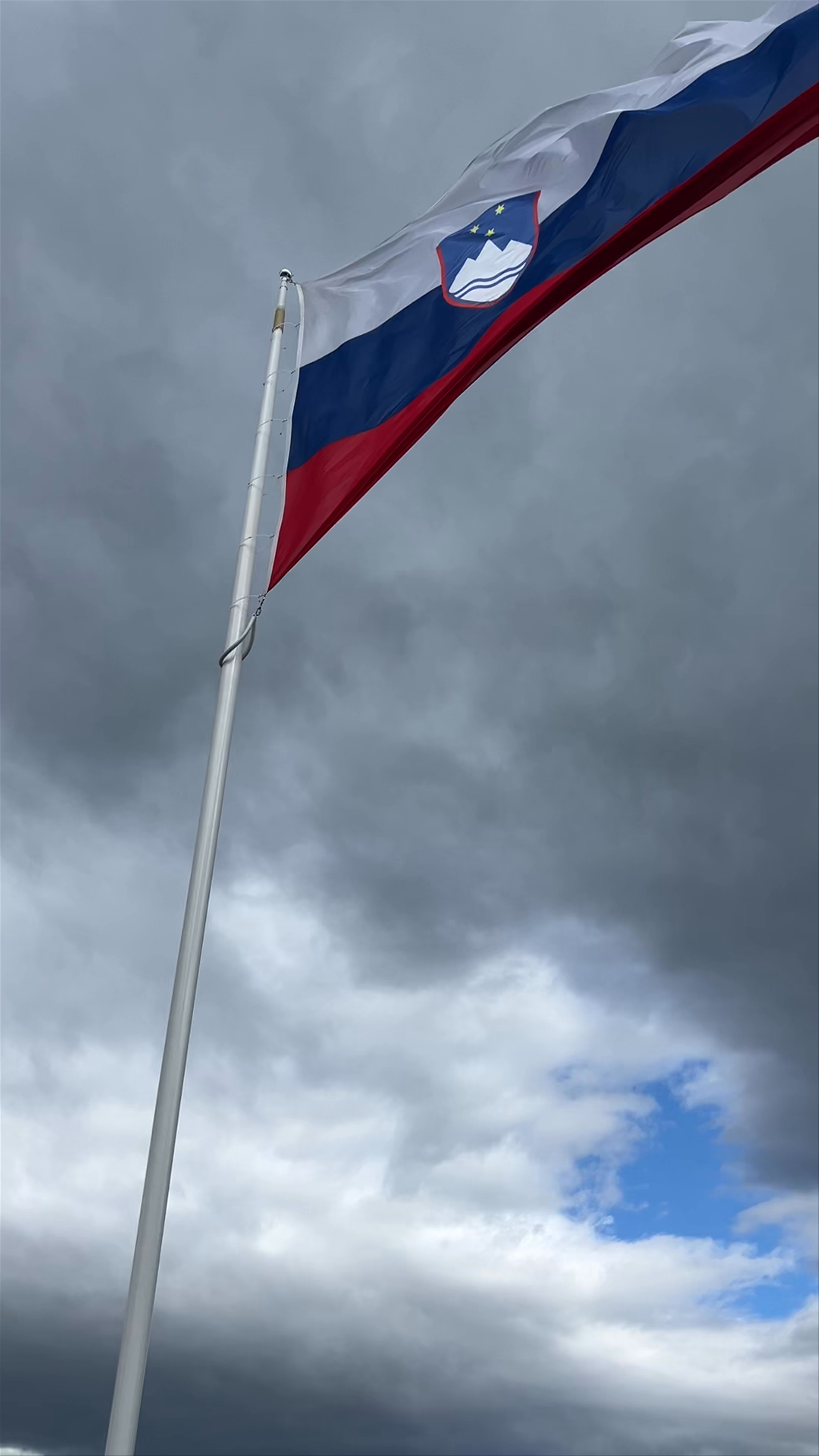 Dramatic Sky and Panoramic Views from Sunset View Point SAHA, Ljubljana