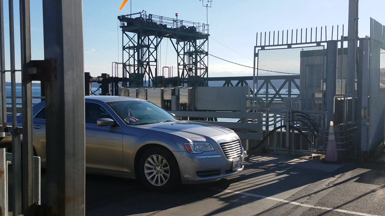 Washington State Ferries - Offloading. - Ferries Near Me - Port Townsend, Washington