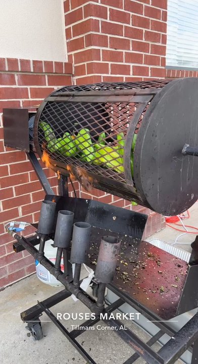 Rouses Market - Roasting fresh hatch chilies outside, love it! - Grocery Near Me - Theodore, Alabama