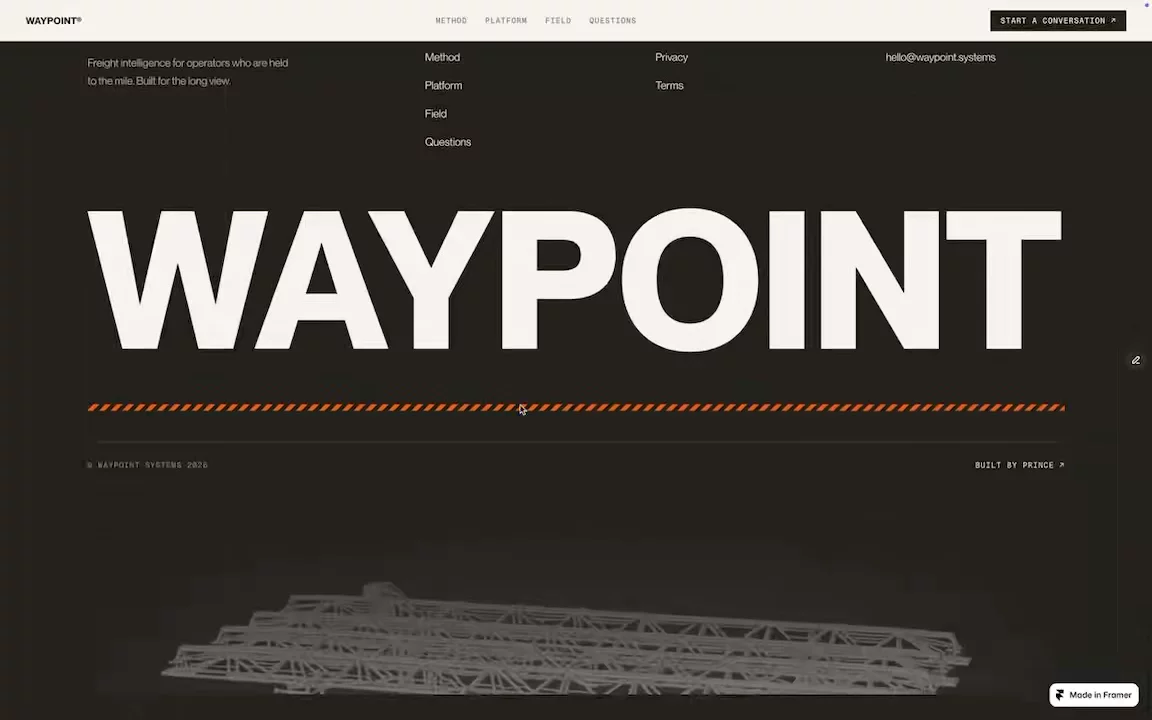 love this footer section ✨