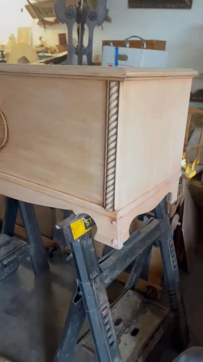 Fallani's  Restorations - Mauro sent me amazing updates like this video during the work! - Antiques Near Me - Costa Mesa, California
