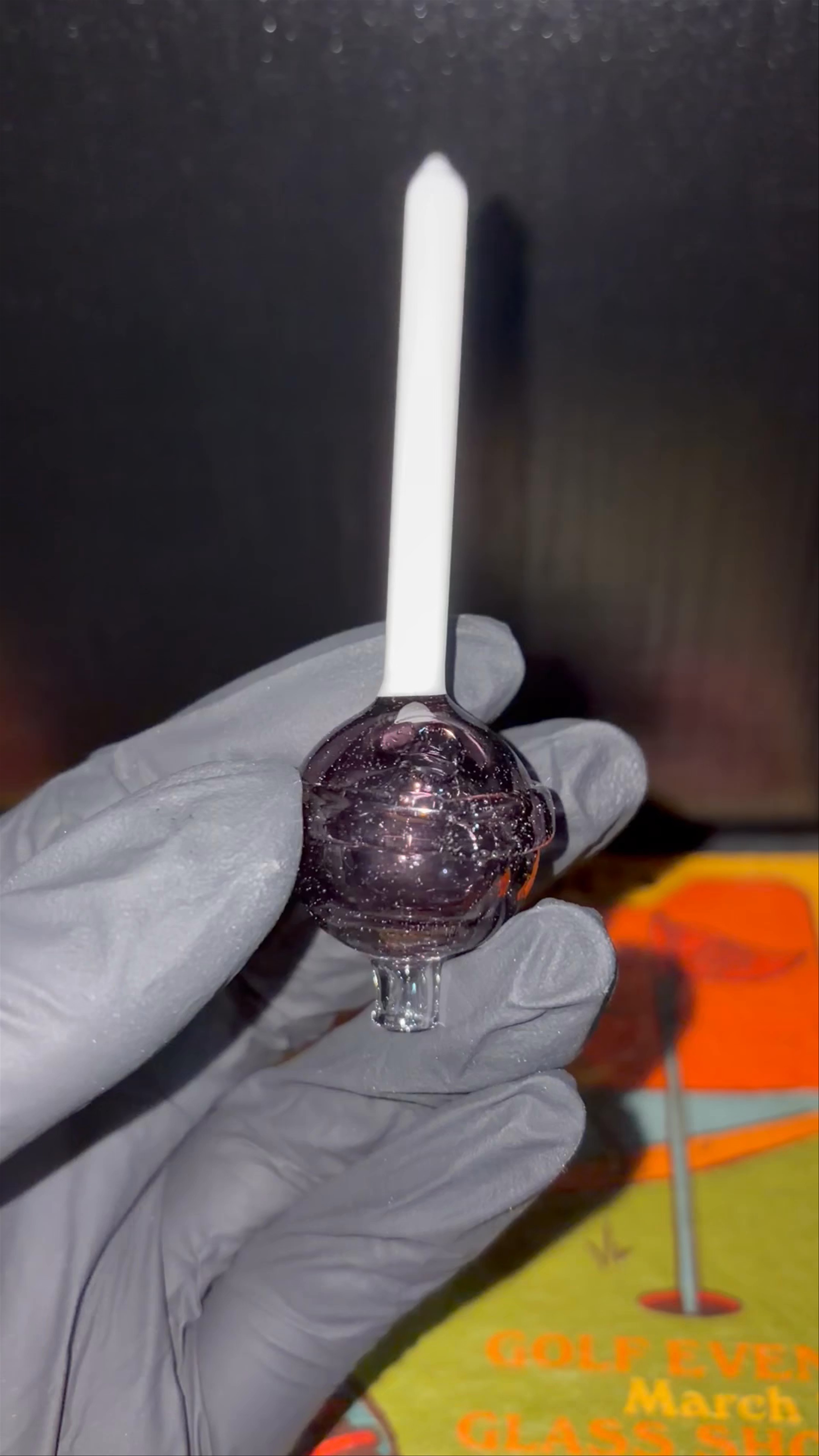 Preview pic of Emperial Glass Lollipop Ballcap/Dabber