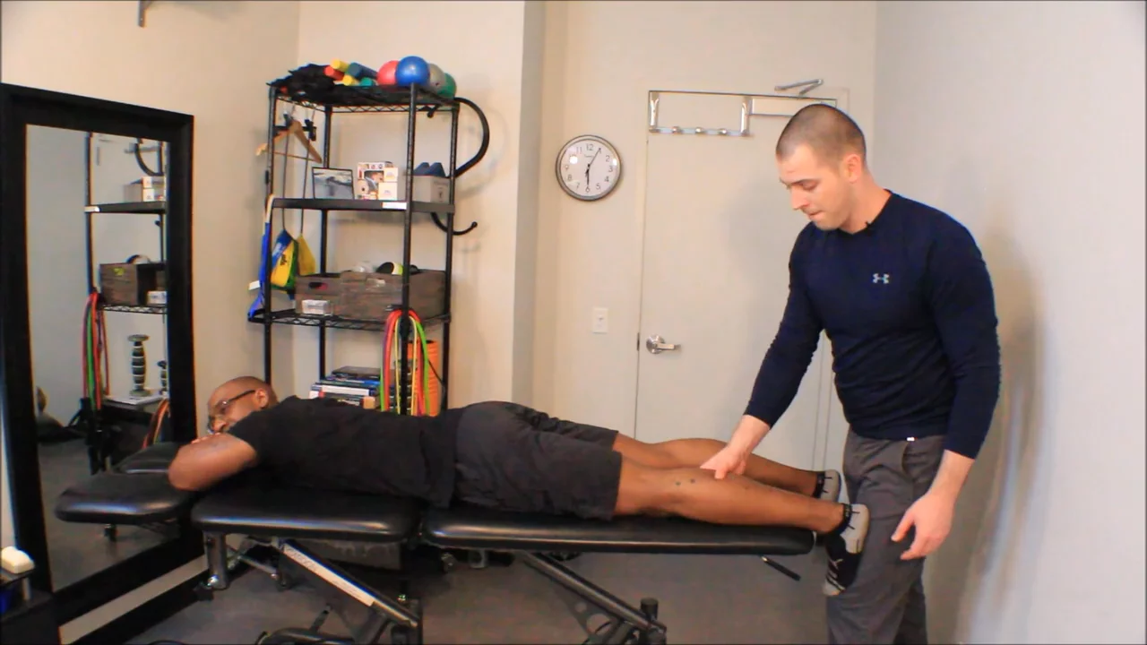 Gastrocnemius and Soleus Manual Static Release