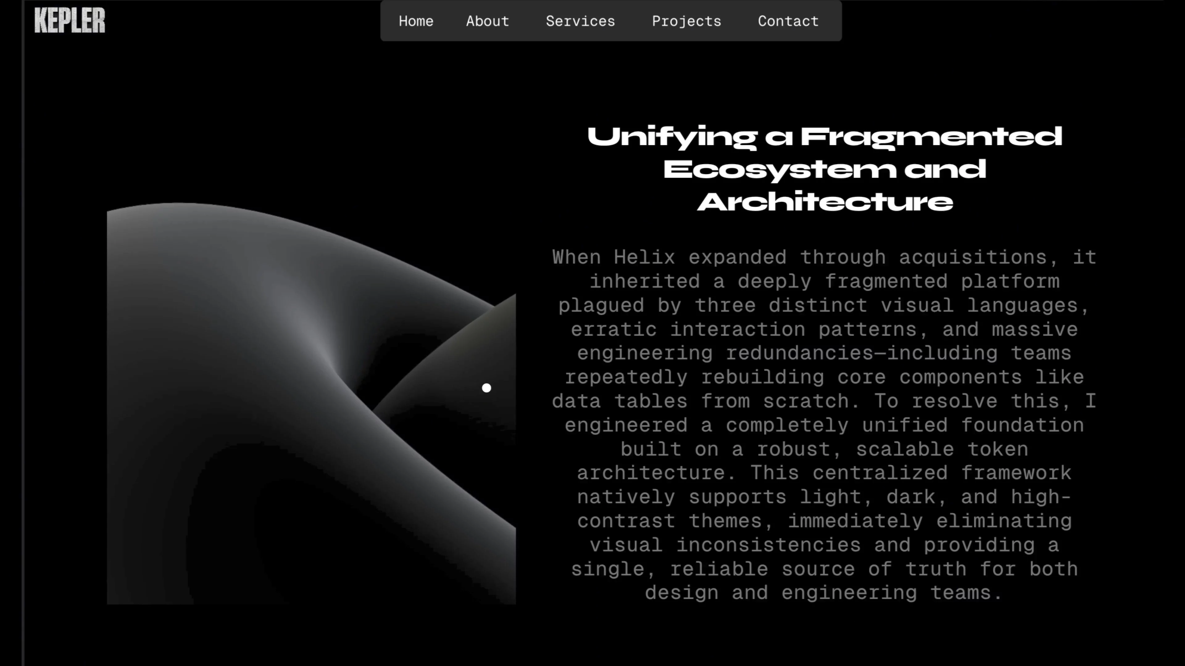 KEPLER IS OFFICIALLY LIVE. ⬛️⬜️ No fluff. Just raw, unapologetic contrast. A premium, brutalist Framer portfolio engineered for product designers, SaaS architects, and creative directors.👀