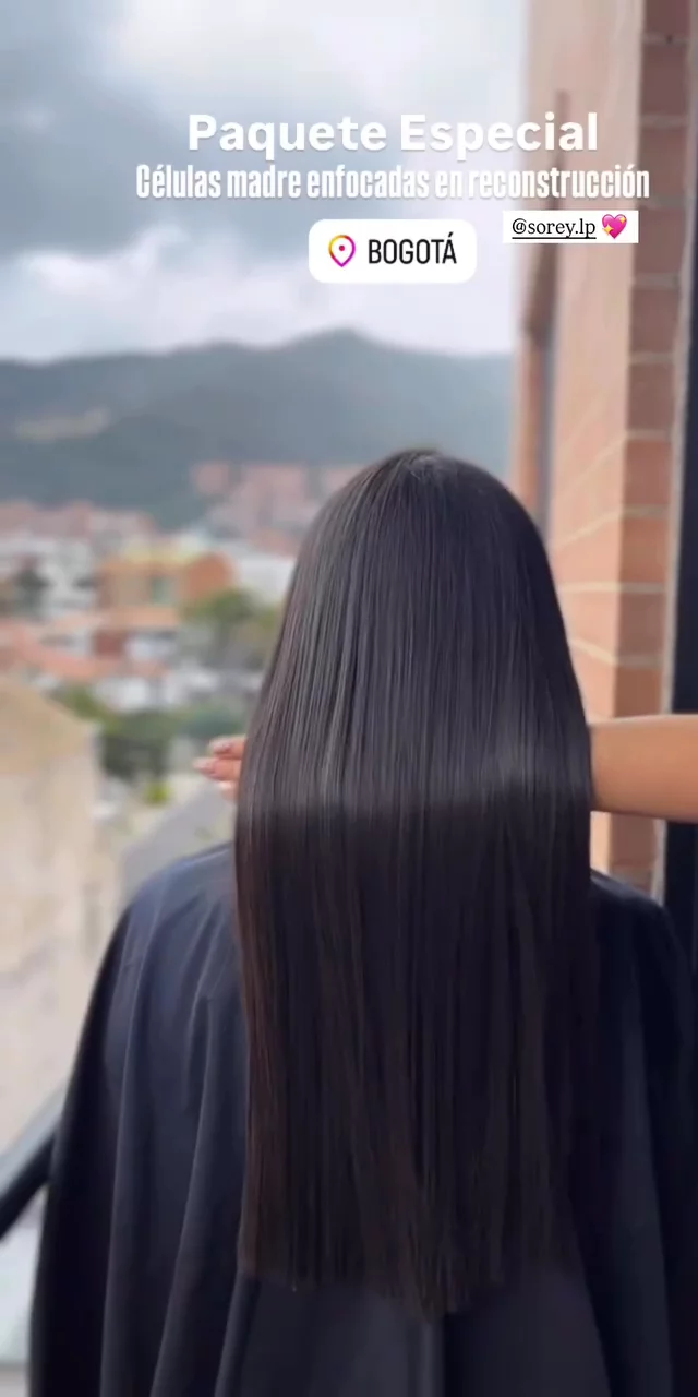 Pauta cabello sedoso 