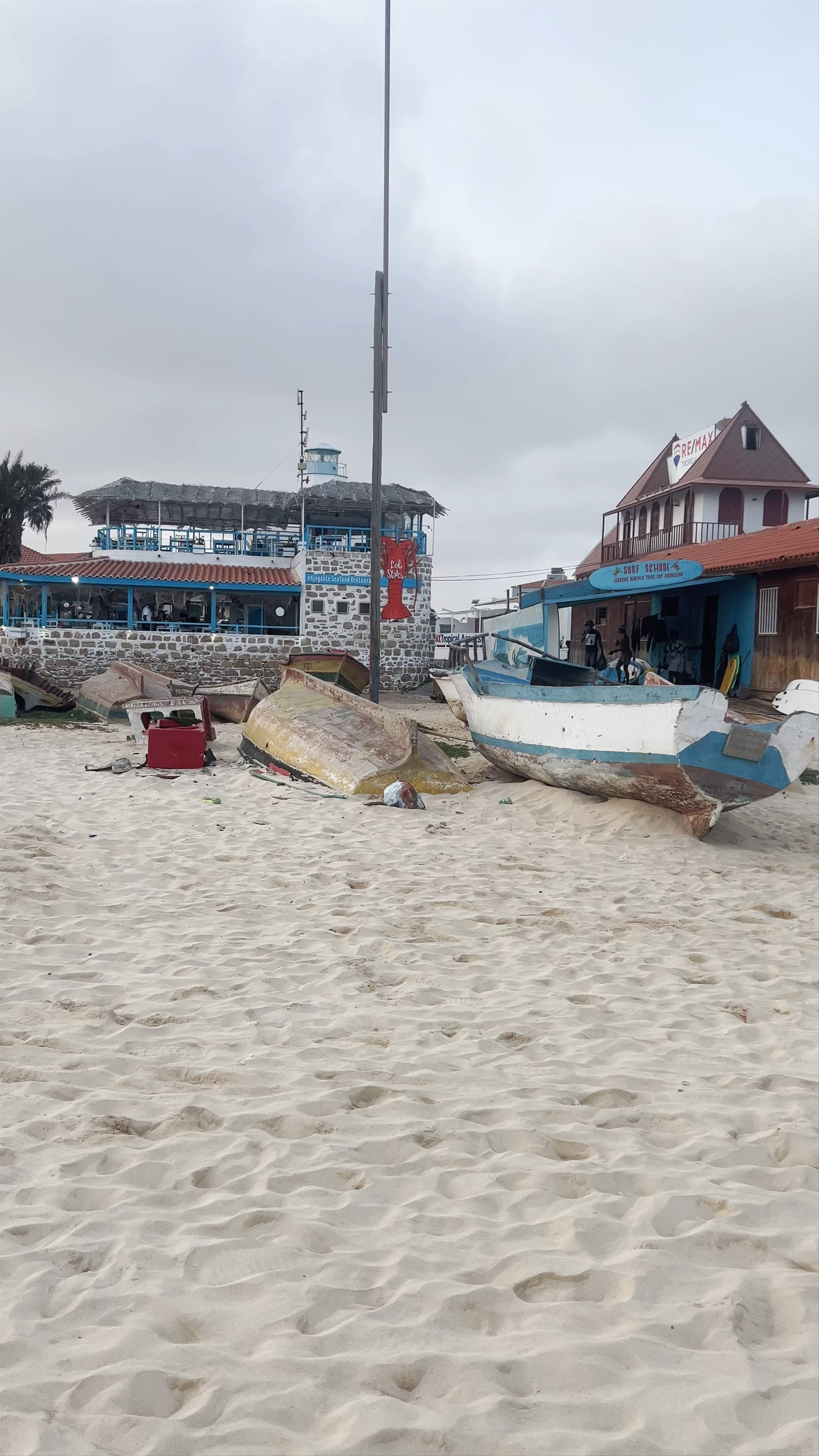LobStar . Enjoyable Seafood Restaurant, Santa Maria, Sal, Cape Verde